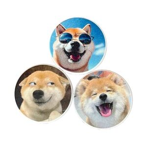 ✨BNWT - Funny Dog Coasters for Drinks - 3 pack✨